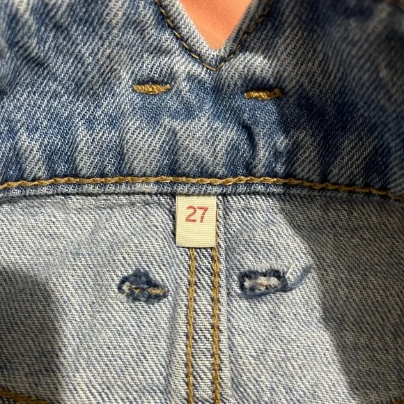 Levi's High Rise Denim Skirt - Picture 4 of 5